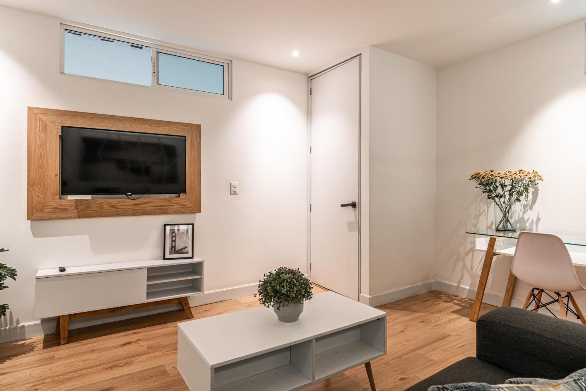 Cute Quiet Studio, Smart Tv, Six Flags 1 Km Mexico City Luaran gambar