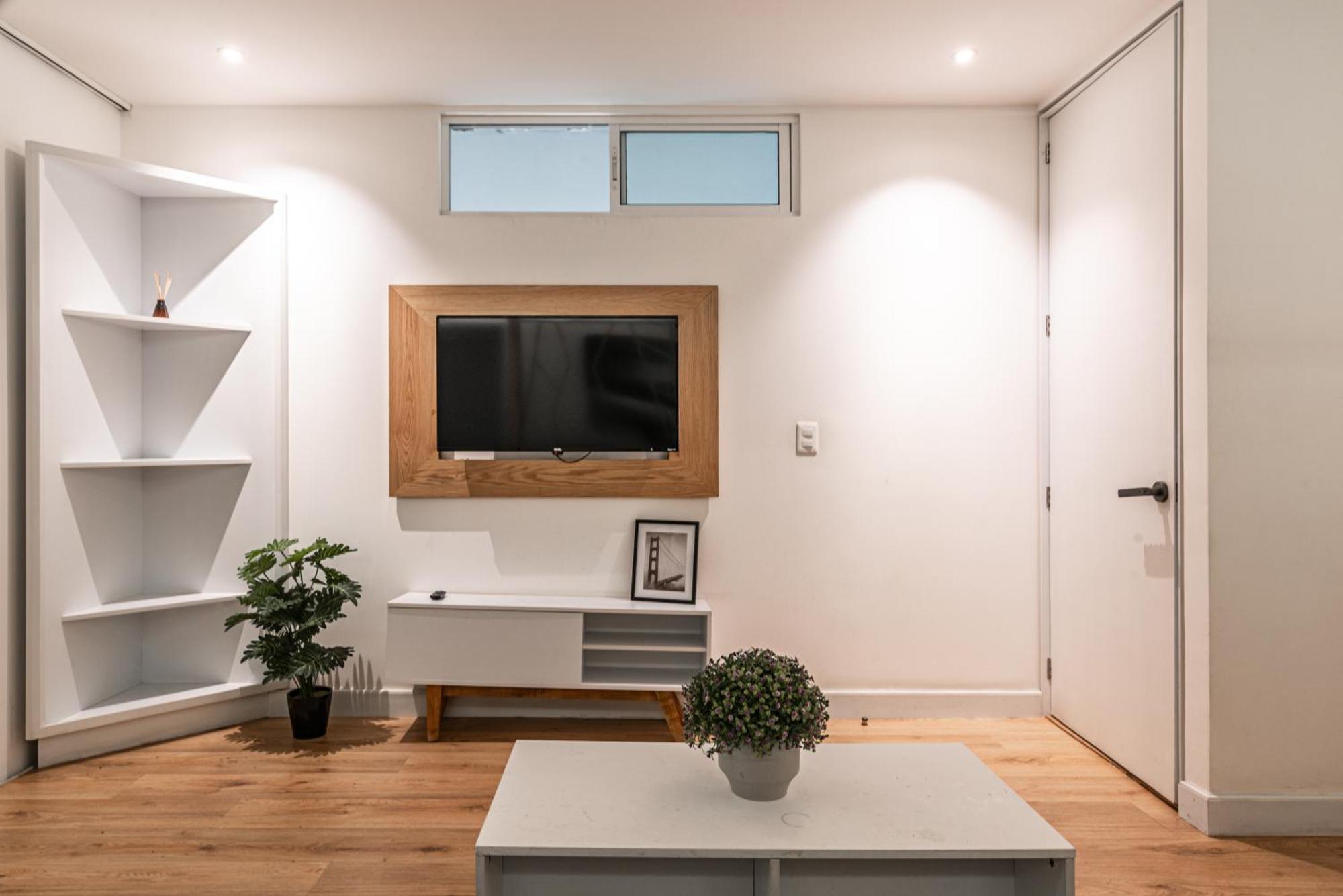 Cute Quiet Studio, Smart Tv, Six Flags 1 Km Mexico City Luaran gambar